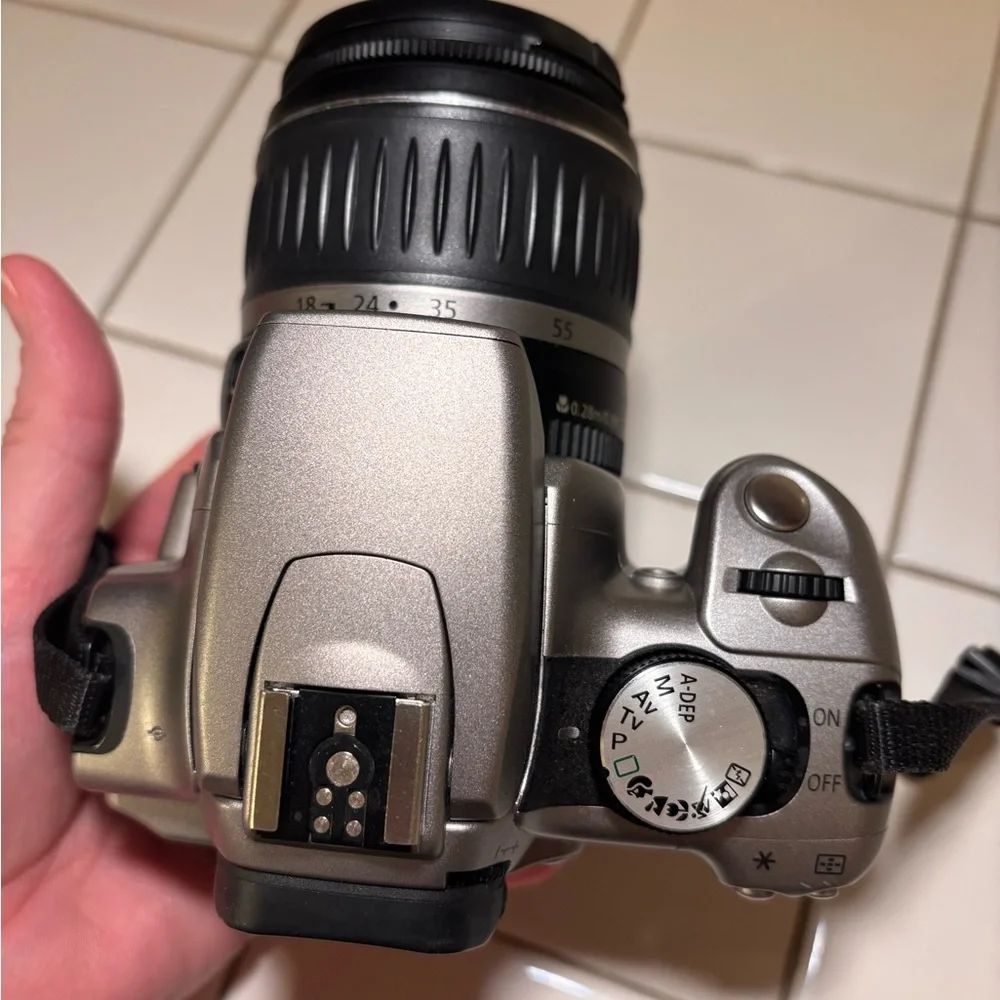 Canon DS 126071 Digital Rebel XT Camera 8 Megapixel 18-55 MM Lens Nice *Tested*